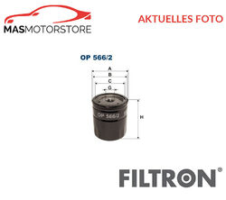 MOTOR ÖLFILTER FILTRON OP566/2 P FÜR ABARTH RITMO 130 TC 2.0,125 TC 2.0 2L