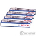 4x BOSCH GLÜHKERZEN passend für OPEL ASTRA J P10 MERIVA B CHEVROLET CRUZE 1.7