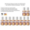 REFIT Stark Kühlendes Pferdebalsam, Schmerz Roll-On mit Beinwell 10x80ml