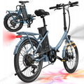 20 Zoll E Bike 36V 18.2AH Elektrofahrrad 250W City ebike Trekking E-Mountainbike