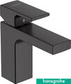 Hansgrohe Vernis Shape 100 Waschtischarmatur schwarz Einhebelmischer 71561670