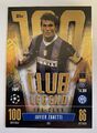 Topps Match Attax Extra 2023/24 2024 Javier Zanetti Inter Mailand 100 Club #335