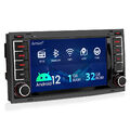 7" Autoradio Für VW Touareg 7L Transporter T5 Multivan V Android 12 GPS NAVI SWC