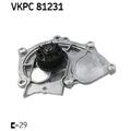 1x SKF Wasserpumpe 439369 u.a. für Audi Cupra Seat Skoda VW | VKPC81231