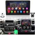 Mit Kamera Autoradio Für Fiat Ducato Peugeot Boxer Citroen Jumper Android 13 GPS