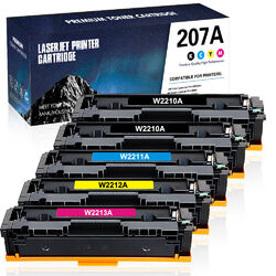 XXL Toner für HP 207A/207X Color LaserJet Pro MFP M283fdw M282nw M255dw M255nw.