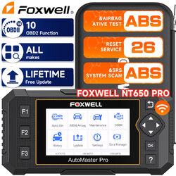 2024 Neu Foxwell NT650 pro PROFI KFZ Diagnosegerät Auto OBD2 Scanner ALLE SYSTEM