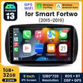 9" Android 13 Autoradio 1+32GB Navi Für Mercedes-Benz Smart Fortwo DAB+ CARPLAY