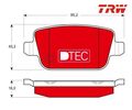 Bremsbelagsatz, Scheibenbremse DTEC COTEC TRW GDB1732DTE