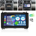 DAB+ Carplay Android 13 AutoRadio GPS 6+128G für Mercedes A/B Klasse W169 W245