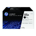 HP CE505D No.05A Dual Pack Toner schwarz Bis zu 2300 Seiten Original 2er Set