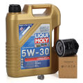 5L LIQUI MOLY 5W30 LONGLIFE III + ORIGINAL Ölfilter für VAG 1.0-1.6 030115561AN