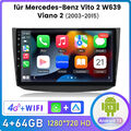 4G Android 13 Für Mercedes Benz W639 Vito Viano W906 Sprinter W169 GPS Autoradio