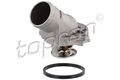 TOPRAN Thermostat Kühlmittel 401 504 für MERCEDES mit Gehäuse Metallgehäuse W210