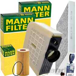 MANN FILTER INSPEKTIONSPAKET passend für AUDI Q7 Q8 4M TOUAREG CR7 TDI