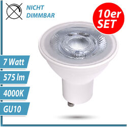 10er Pack GU10 LED Leuchtmittel auch 3-Step Dimmbar 230V Spot Lampe 5W Strahler⭐⭐⭐⭐⭐ Schneller Versand!