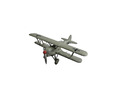 Revell ??Montierter Bausatz 1:144 Doppeldecker Luftwaffe