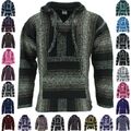 Mexikanischer Baja Hoodie Kapuzenpullover Jarga Teppich Pullover Siesta Surfen Hippie Baha Pullover