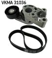 SKF Keilrippenriemensatz VKMA 31036 für AUDI SEAT SKODA VW