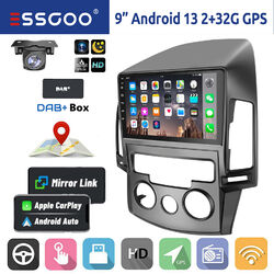 DAB+ Android 13 Autoradio Carplay GPS Navi +Kam Für Hyundai i30 MK1 FD 2006-2011