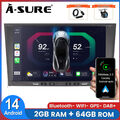 DAB+ Android 14 Carplay Autoradio GPS Für Opel Zafira B Corsa C D Astra Vectra C