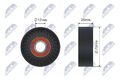 NTY RNK-SB-003 Spannrolle, Keilrippenriemen passend für SUBARU