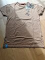 Derbe Hamburg T-Shirt Sturmmöwe Größe M Farbe 0820 Doe/ Braun Neu