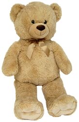 XXL TEDDYBÄR 100cm gross beige Plüsch-Bär Teddy Stoffbär Plüsch-Tier Kuscheltier