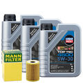 Motoröl 5W30 LIQUI MOLY Top Tec 4600 3L +MANN Ölfilter