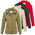 ONLY Damen Jacke Parka Kurzmantel Leichte Übergangsjacke Kapuze onlSTARLINE