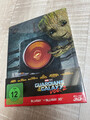 Guardian Of The Galaxy Vol.2 3D Prägung Blu Ray Steelbook  Neu Ovp Marvel