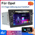 7"Android 13 Autoradio 4+64GB Für Opel Astra H Corsa C D Vectra C Zafira CarPlay