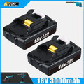 2 PACK 18V 3.0AH Für Makita 18 Volt Ersatzakku LXT Li-ion BL1850 BL1815 3Ah