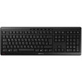 CHERRY JK-8550DE-2 Kabellos Tastatur Deutsch, QWERTZ Schwarz