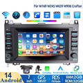 Android 13 Autoradio GPS Navi Für Mercedes-Benz A B Klasse Vito W169 W639 W245