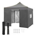 Anti-UV Pavillon Faltpavillon 3x3m Partyzelt Gartenpavillon Wasserdicht Faltbar