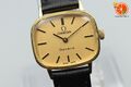 *Exc+5* Vintage OMEGA Geneve Cal.625 Handaufzug Gold Zifferblatt Rechteck...