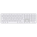 Apple Magic Keyboard weiß mit Touch ID mit Ziffernblock weiße Tasten