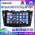 9" Autoradio Für Suzuki Swift IV FZ 11-17 Android 13 GPS NAVI CarPlay KAM+ 4+64G