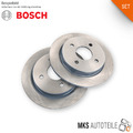 2x BOSCH Bremsscheiben, Bremsen SET hinten für AUDI SEAT SKODA VW CUPRA