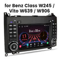 Autoradio Für MercedesBenz B Klasse W169 W245 GPS Nav Android13 DAB 2+32 Carplay