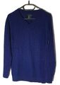 PULLOVER STRICK PULLI VON CREATION L PREMIUM IN BLAU GR. 36 NEU A849