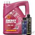 2x5L MANNOL MOTORÖL ENERGY FORMULA PD SAE 5W40+MOTOR DOCTOR+ESTER+OIL LEAK-STOP