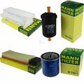 MANN-FILTER Inspektionspaket Filtersatz für Citroën C4 Picasso II 1.2 PureTech