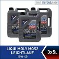 Liqui Moly MoS2 Leichtlauf 10W-40 3x5 Liter = 15 Liter