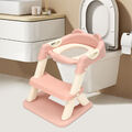 Toilettentrainer für Kinder Töpfchen Toilettensitz Lerntöpfchen mit Treppe Sitz