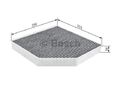 BOSCH 1 987 432 548 Innenraumfilter Filter Pollenfilter für AUDI BENTLEY