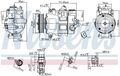 Nissens Klimakompressor Kompressor Klima 890550