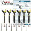 6x Stück V6 Mercedes Einspritzdüse Injektor 0445115027 0445115064 A6420700587