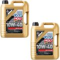 2x 5 Liter Liqui Moly 1310 Leichtlauf 10W-40 für VW Mercedes Peugeot Citroen